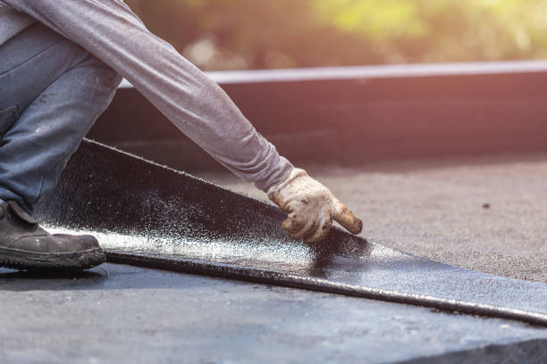 Professional Exterior Waterproofing technician working in Centreville, MD